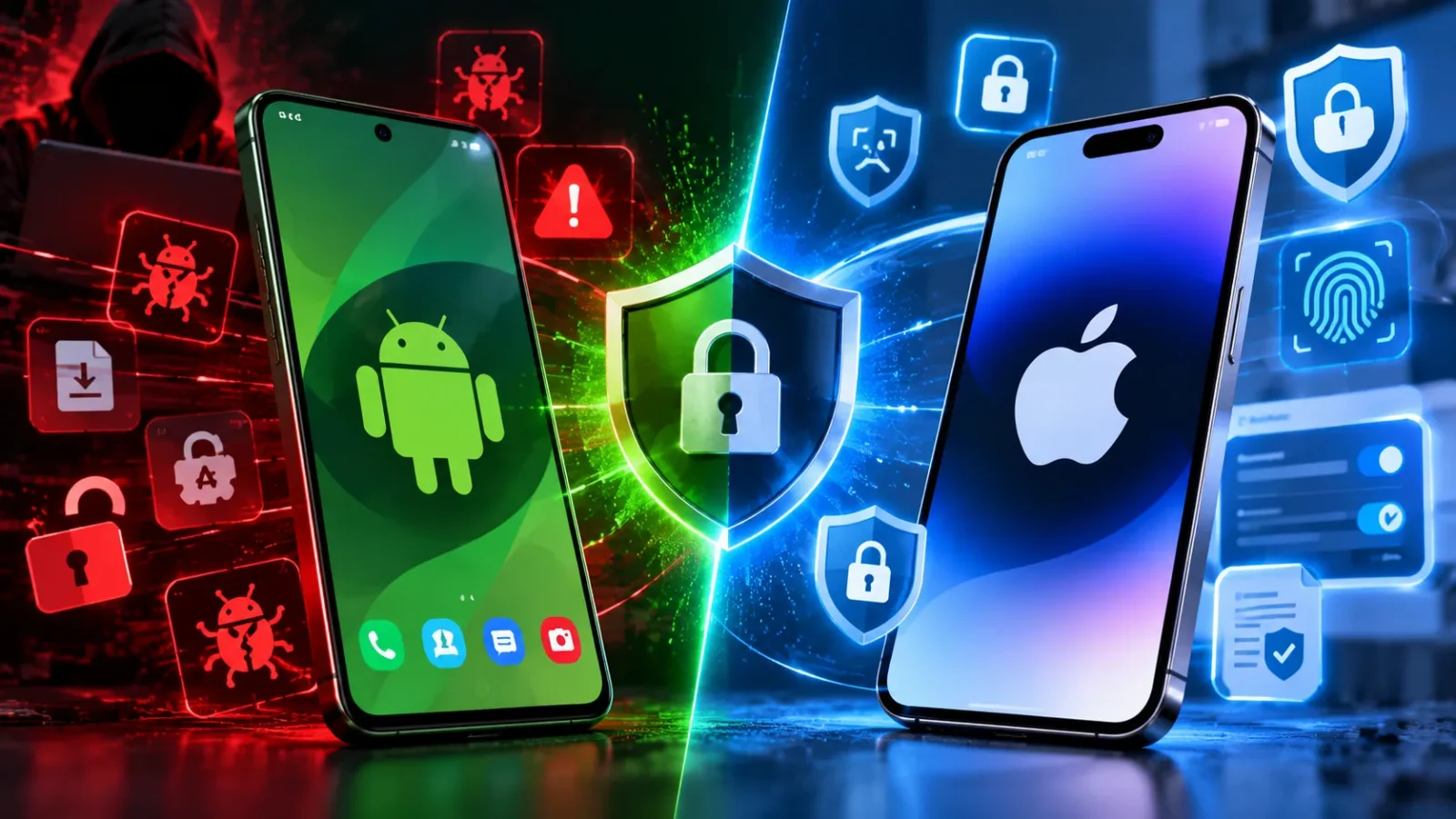 Android vs iPhone Mobile Security