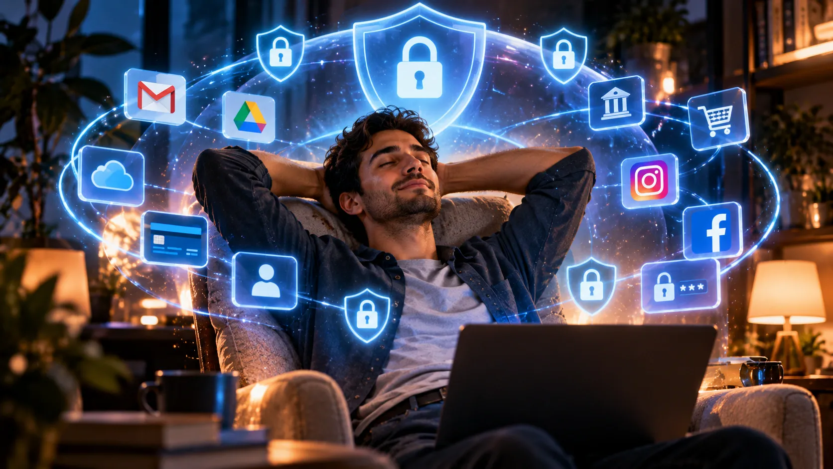 how to protect your data online by using a password manager android
